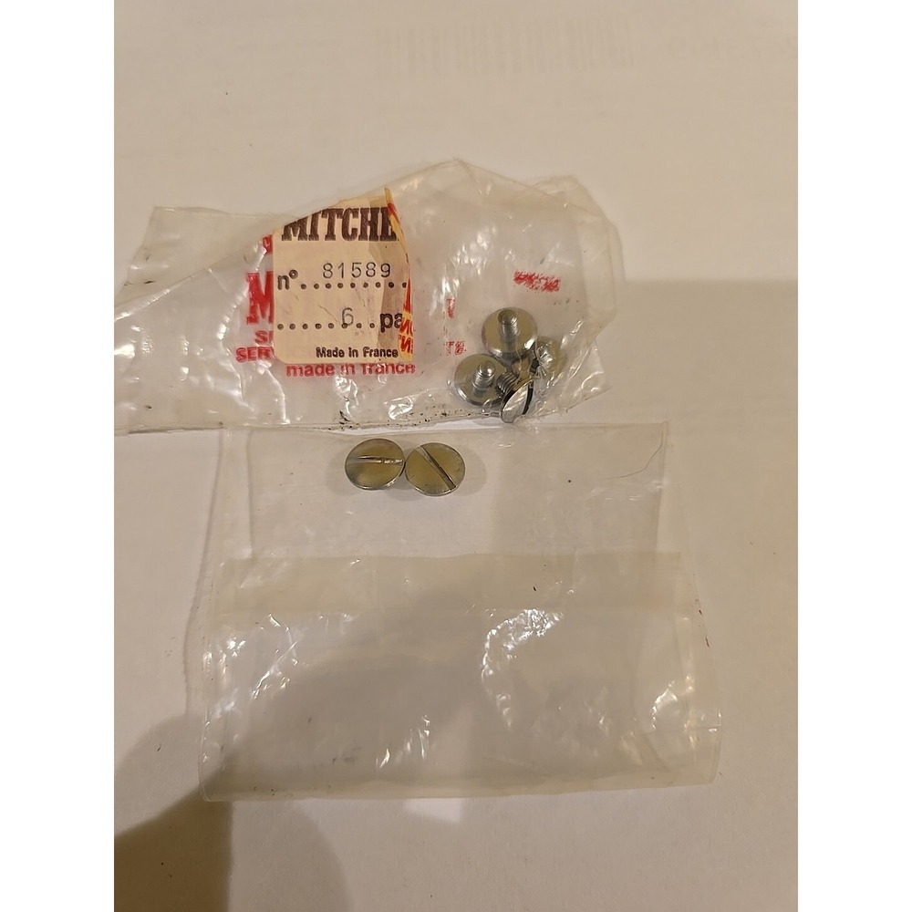 NOS‎ GARCIA MITCHELL 206 306 406 FISHING REEL BAIL SCREW #2 81589 Pack of (6)